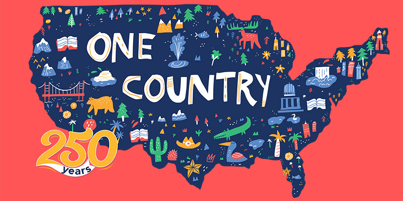One Country 250 years Summer Reading June 1 to July 31
